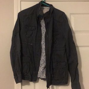 Navy Camo Jacket